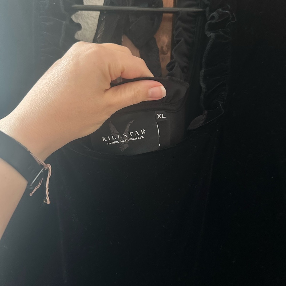 Killstar Prudence Velvet Dress - Picture 7 of 8